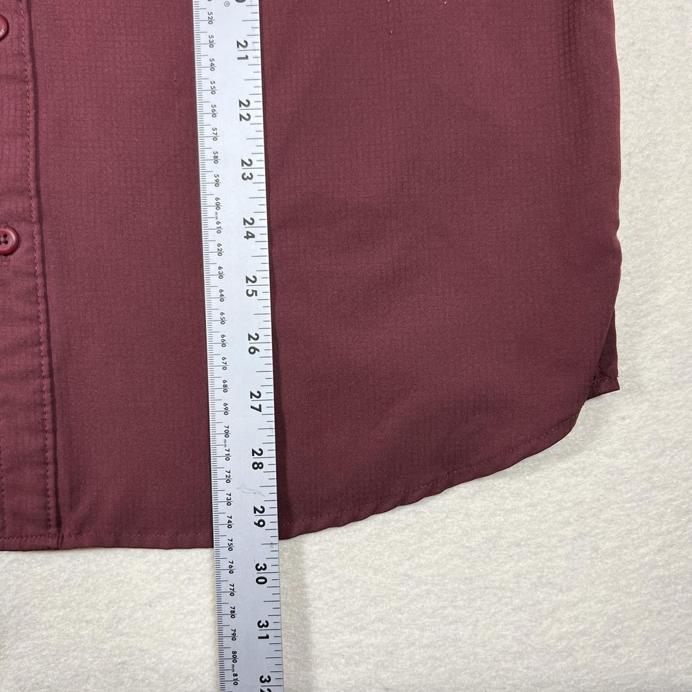Texas A&M Aggies Shirt Mens Small Maroon NCAA Football Short Sleeve Fishing - Picture 5 of 7